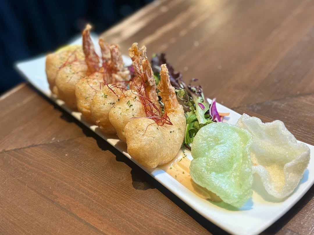 Some plates disappear faster than expected. 🍤