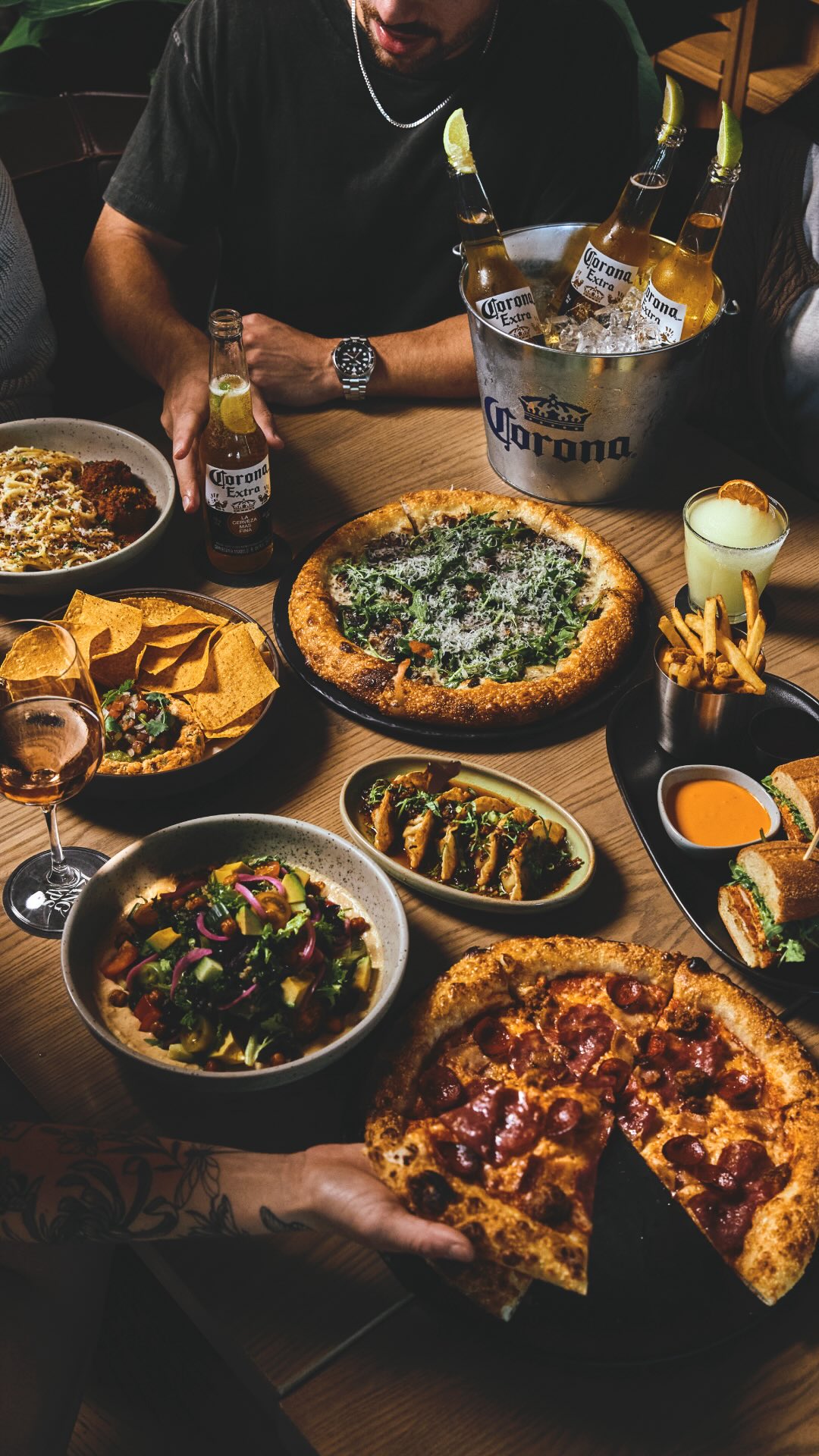 Your go-to just got better. New pizza, new sandwich, new cocktails and more, all ready when you are. Book a reso with ou