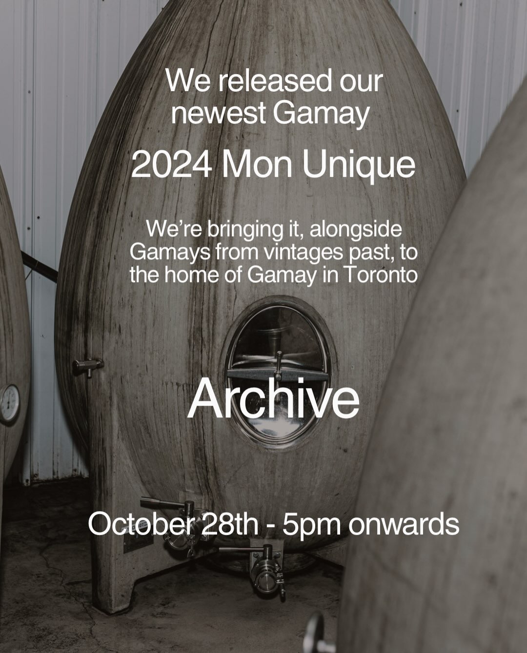 A love affair with Gamay, twenty years in the making.