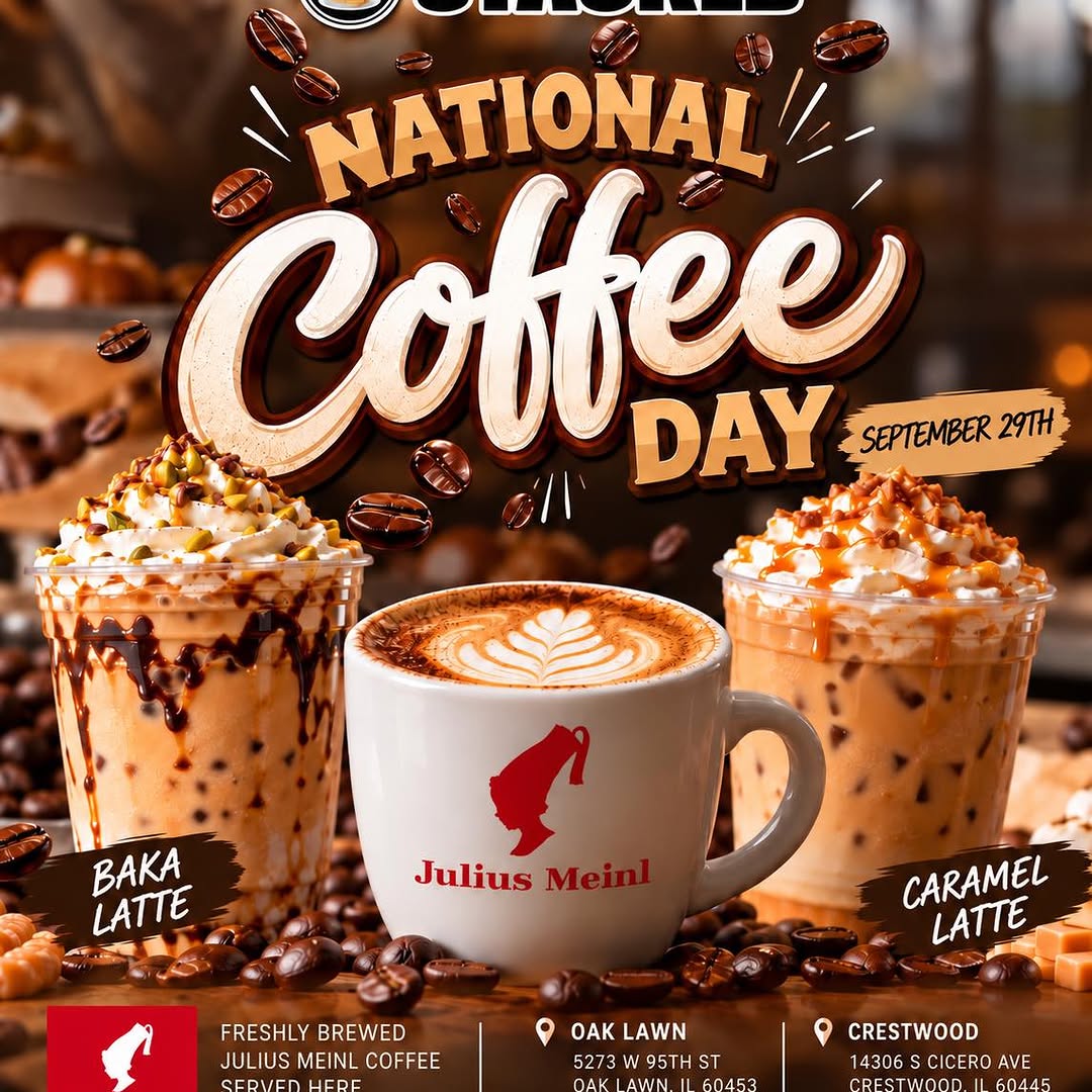 ☕️ NATIONAL COFFEE DAY IS TOMORROW! ☕️