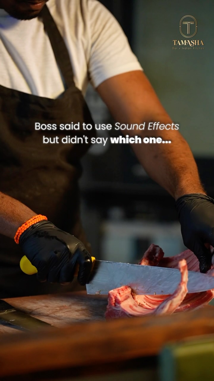 When the boss says “use sound effects”… you take it personally. 😏🍸