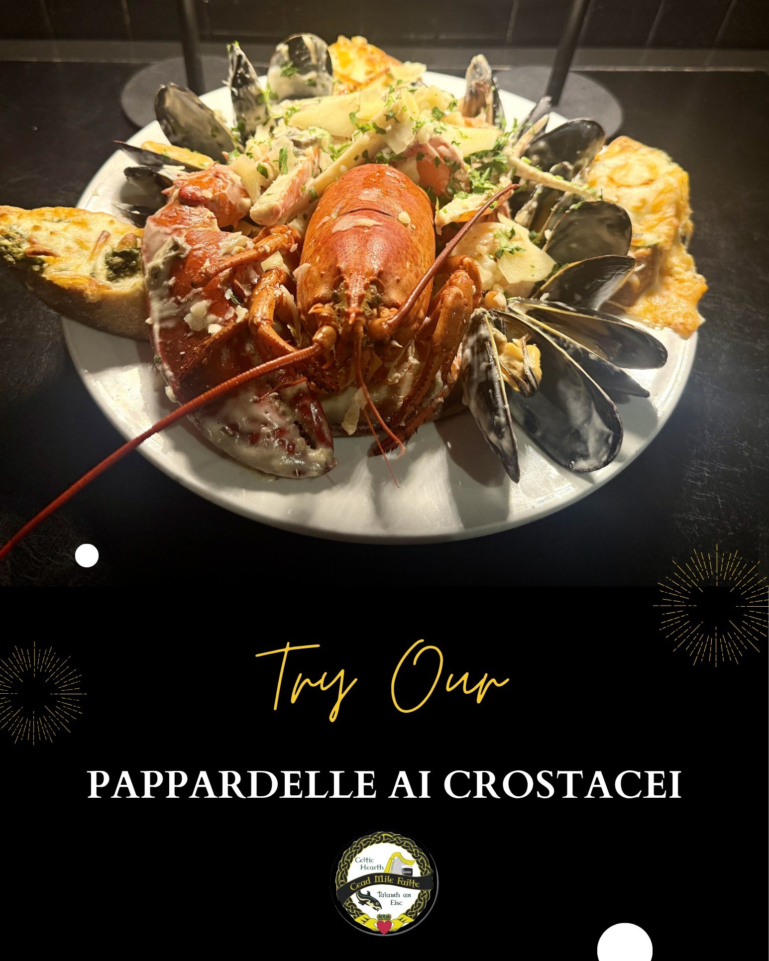 🦞 Rich. Creamy. Loaded with seafood.