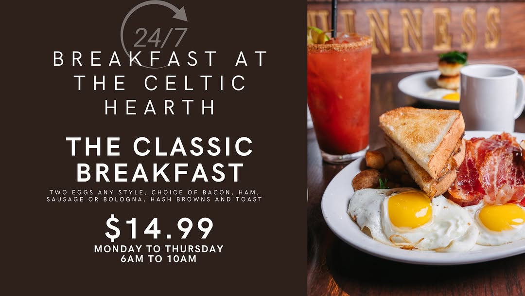 🍳 START YOUR MORNING WITH A CLASSIC! 🥓
