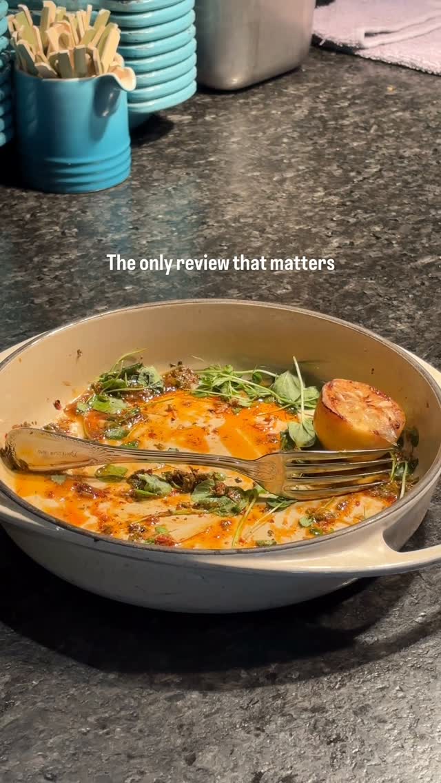 The only review that matters 🍽️👌