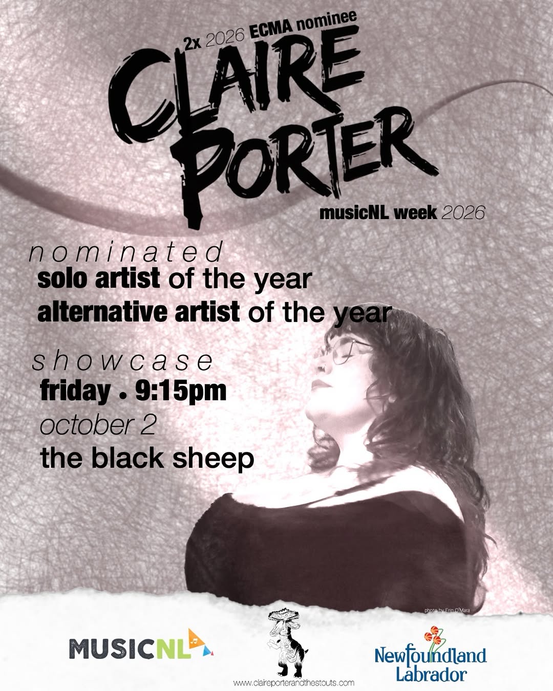 Come let me blow you away at @theblacksheepnfld on Friday, October 2 at 9:15pm for my @music.nl showcase! It’s been a wh