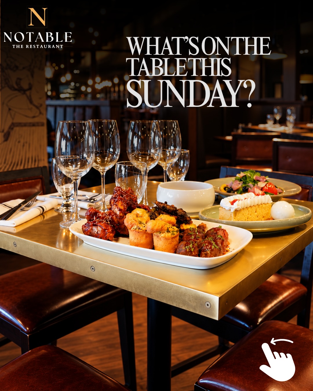 What’s on the table this Sunday? 🍽️
