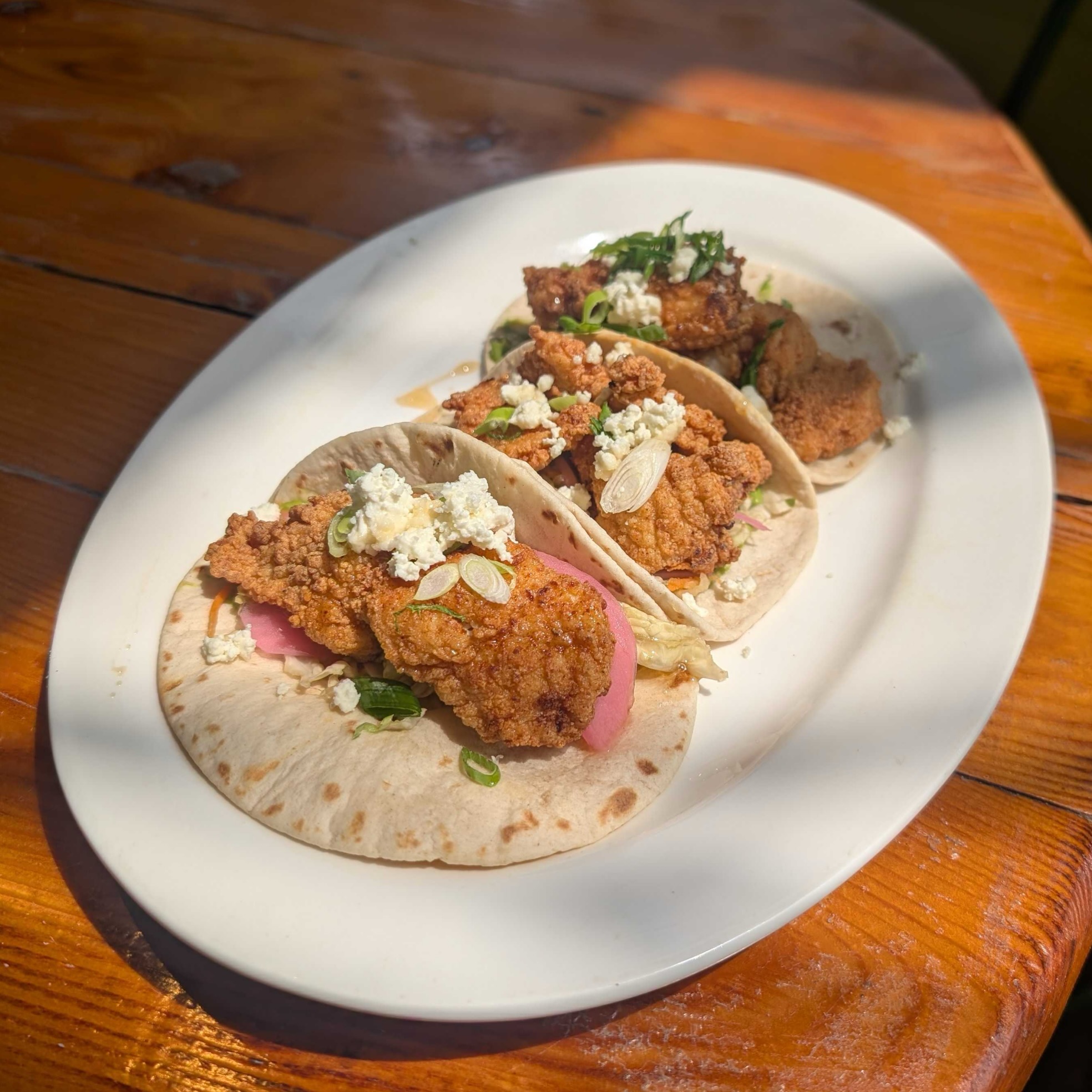 🔥HOT HONEY CHICKEN TACOS 🔥