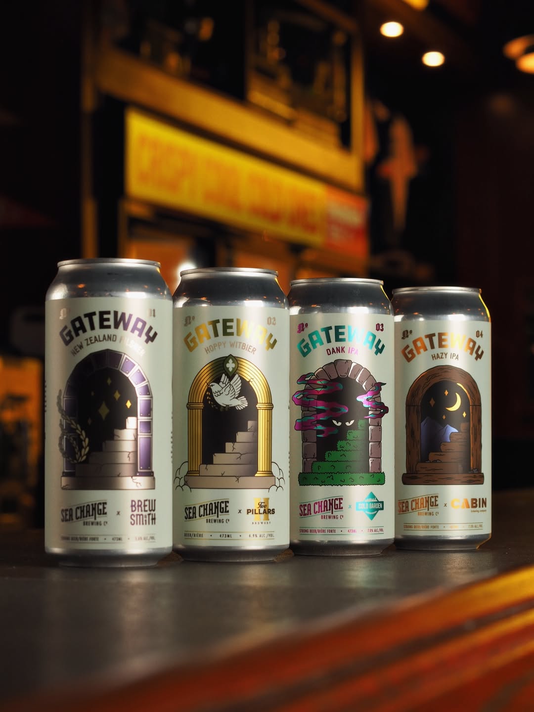 GATEWAY COLLAB SERIES - SCBC X BREWSMITH // TWO PILLARS // COLD GARDEN // CABIN