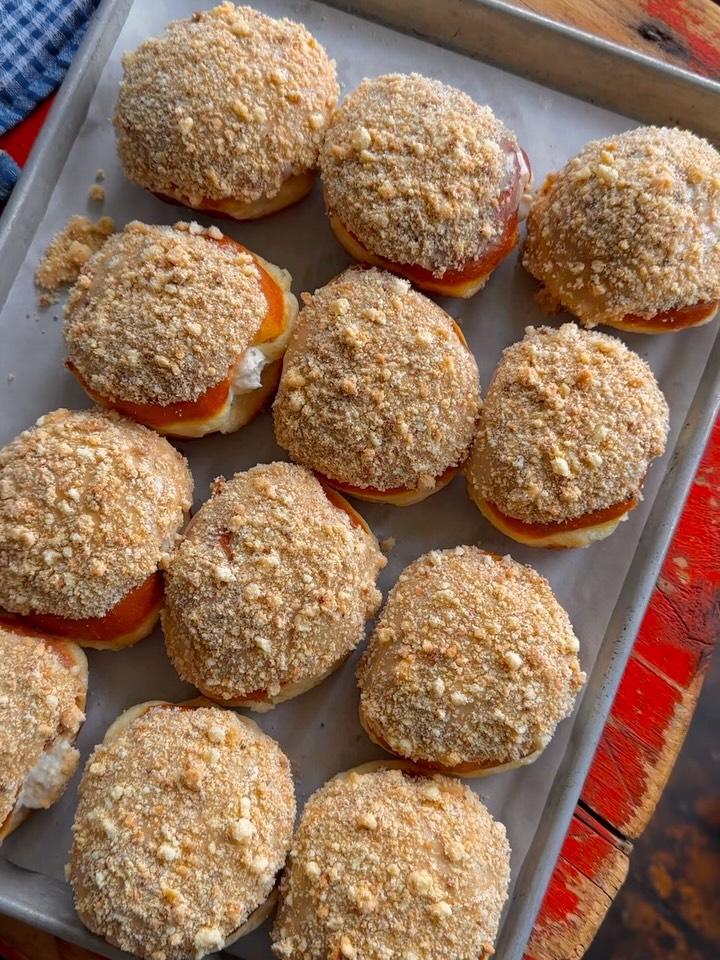 Crumble aux pommes tout au long du mois !