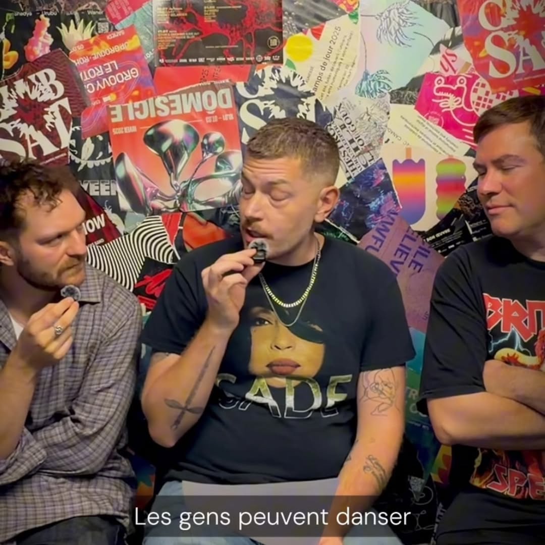 Robert Robert et SUPER TASTE sont venus nous rendre visite en vue du party annuel d’URBANIA ce jeudi 💚