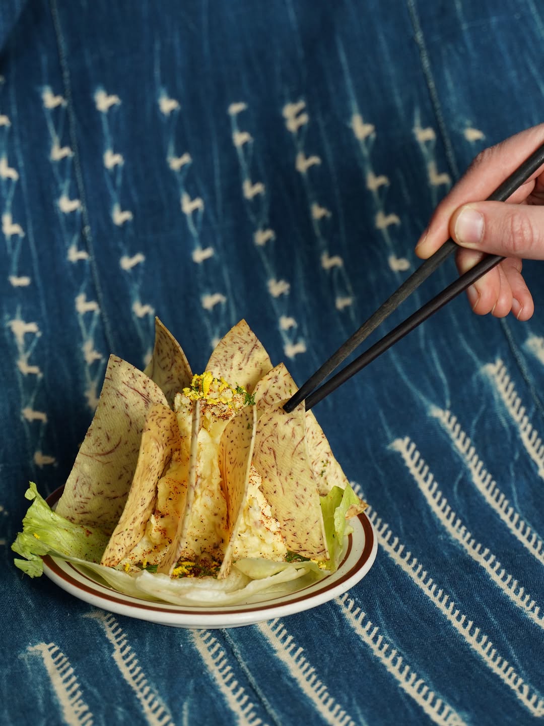Anchovy Potato Salad and Chips 🥔 our take on an izakaya classic is gently-mashed, creamy and tangy, with beautiful umam