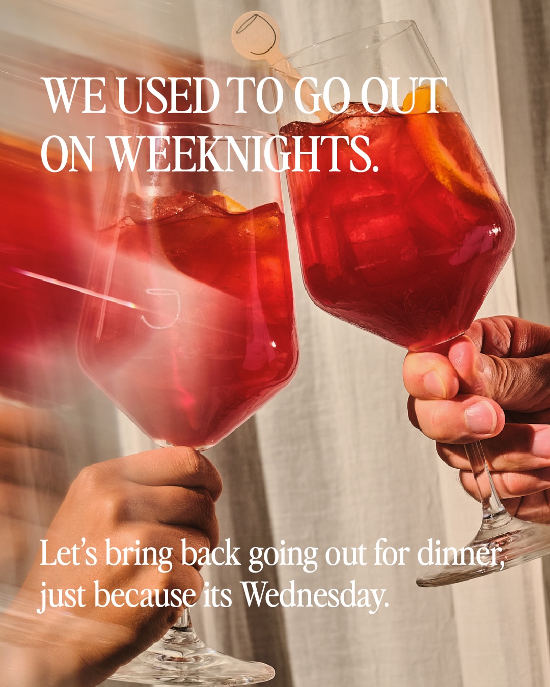 Your social calendar is back in session.