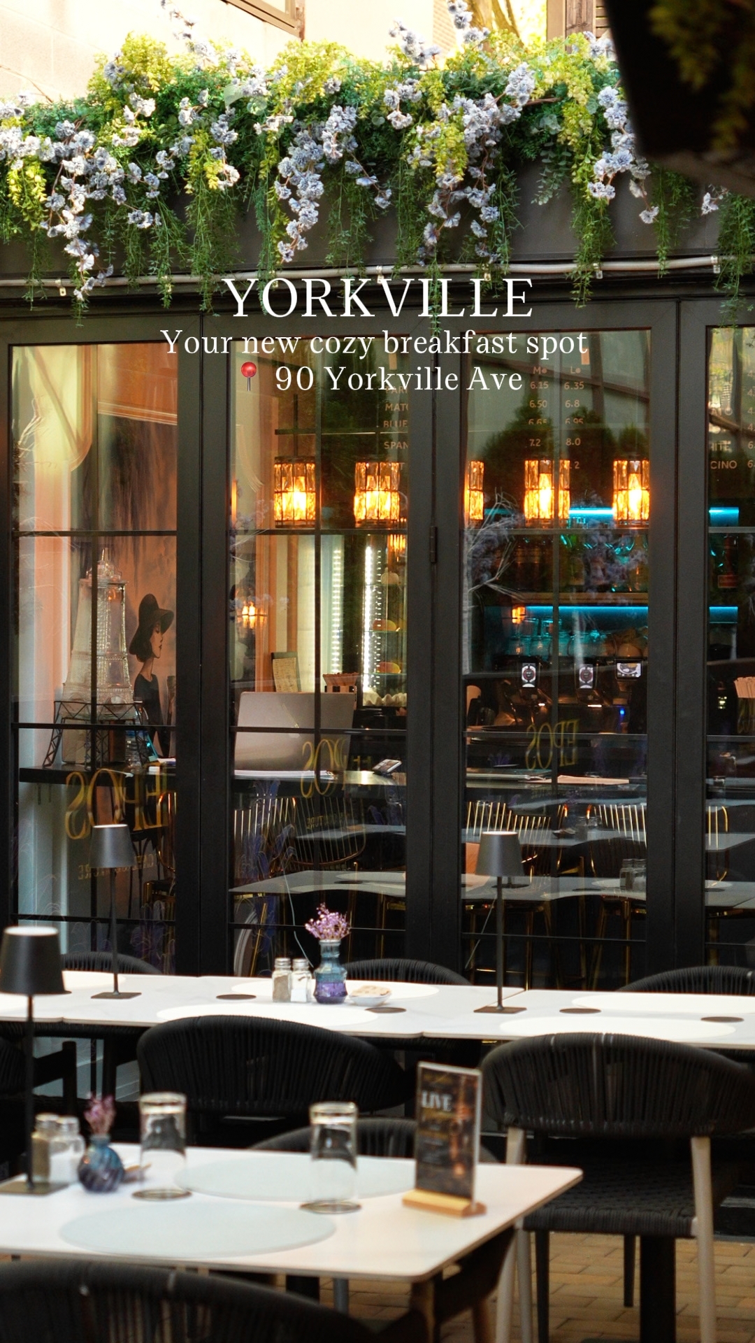 Your new cozy breakfast spot in Yorkville 🥐