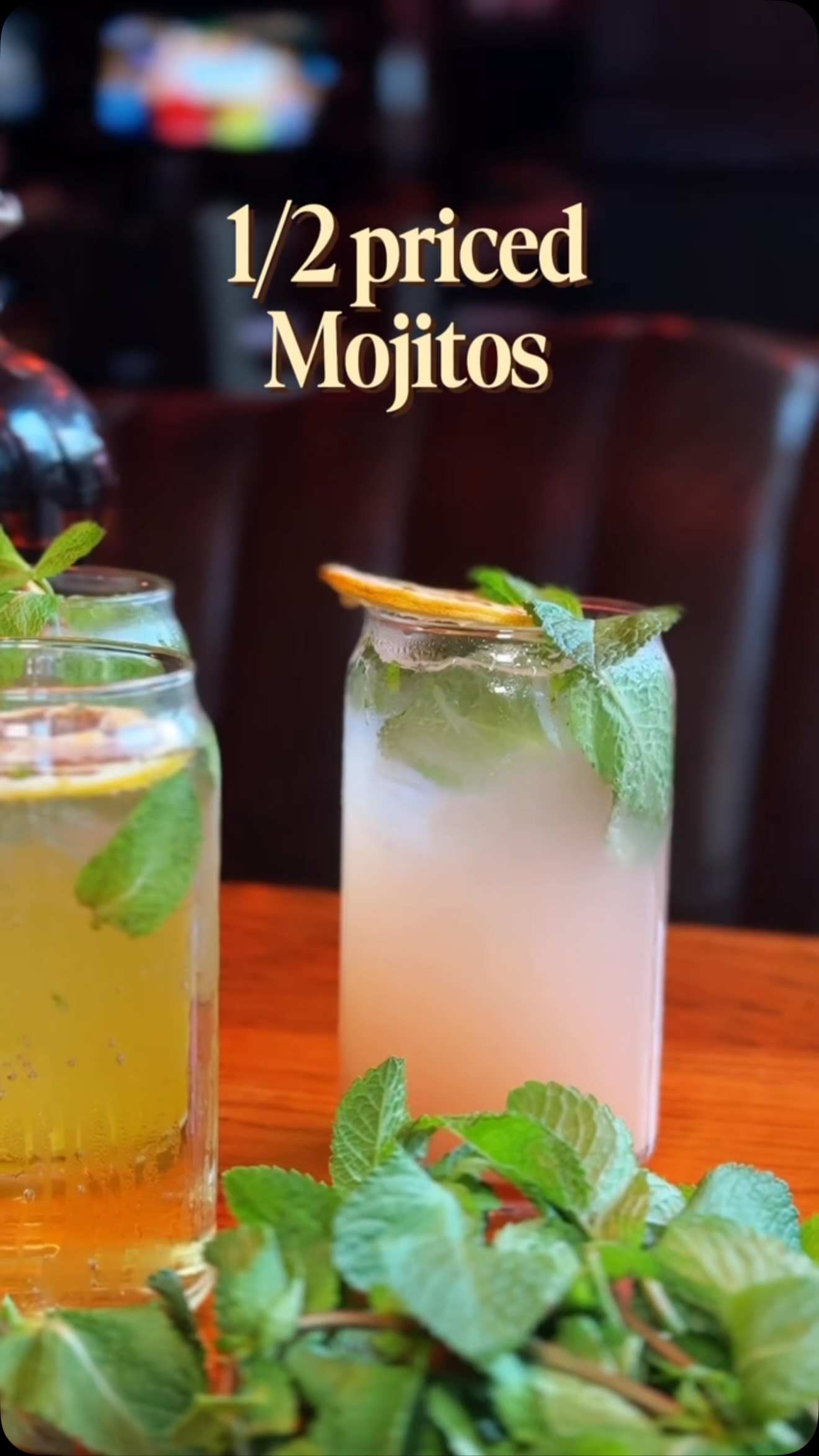 🍹 HALF-PRICE BUMBU MOJITOS ALL MONTH LONG! 🌴
