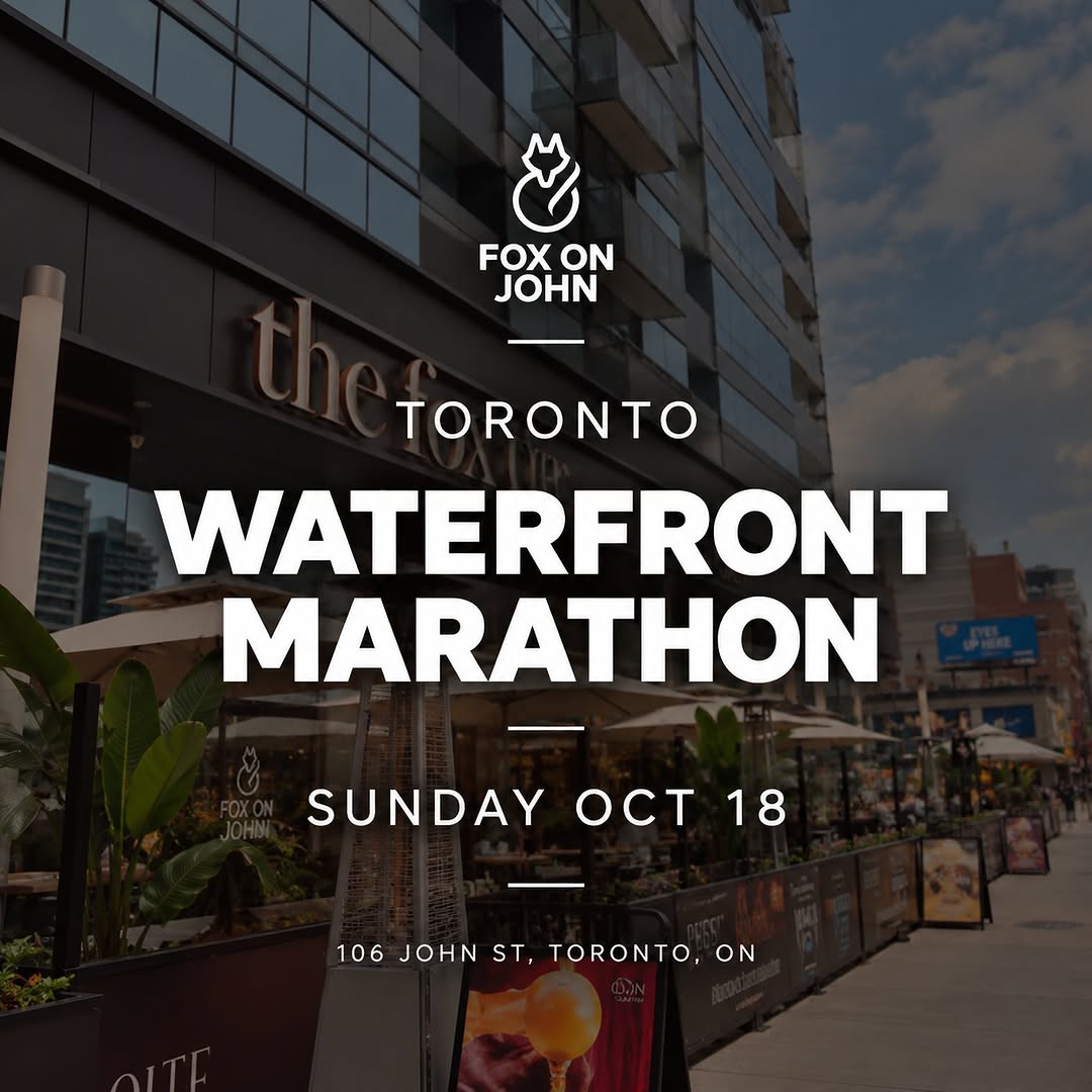 TORONTO WATERFRONT MARATHON WEEKEND! 🏃♂️🏅