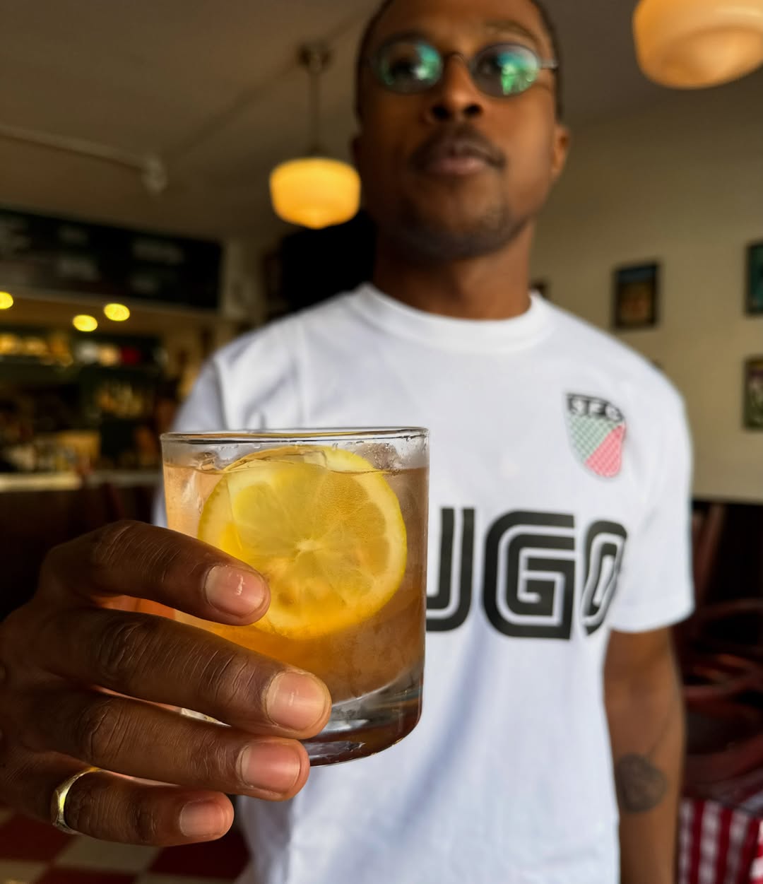 Sunday. Pink Negroni to Finish the Week.