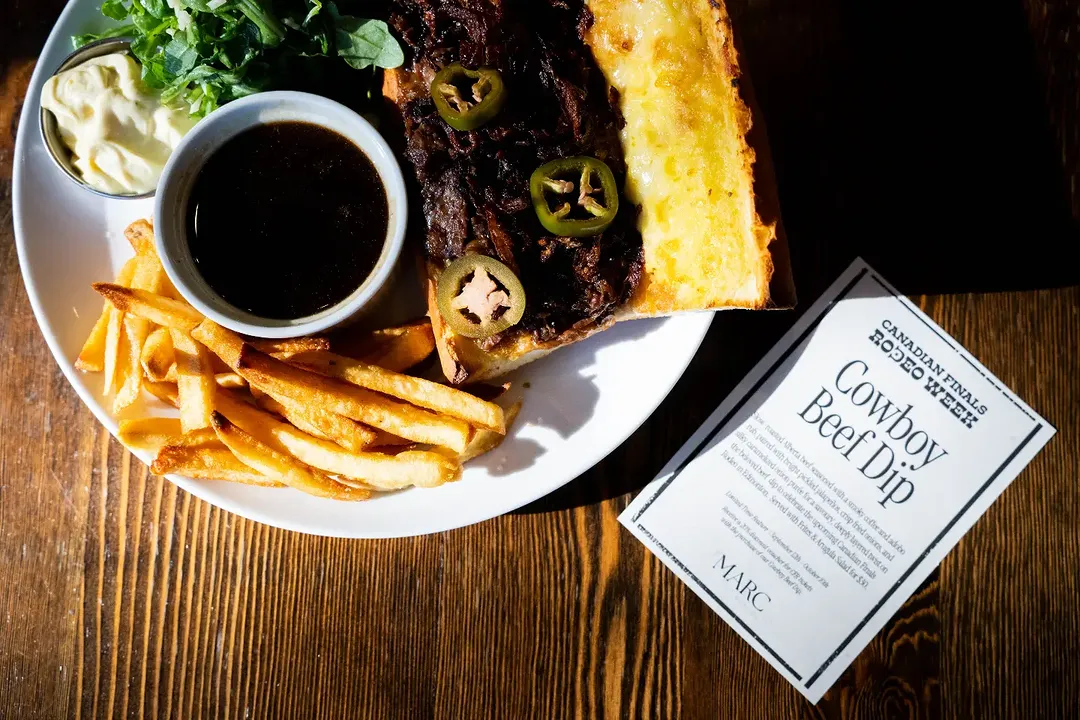 French bistro meets a little Alberta cowboy. 🤠