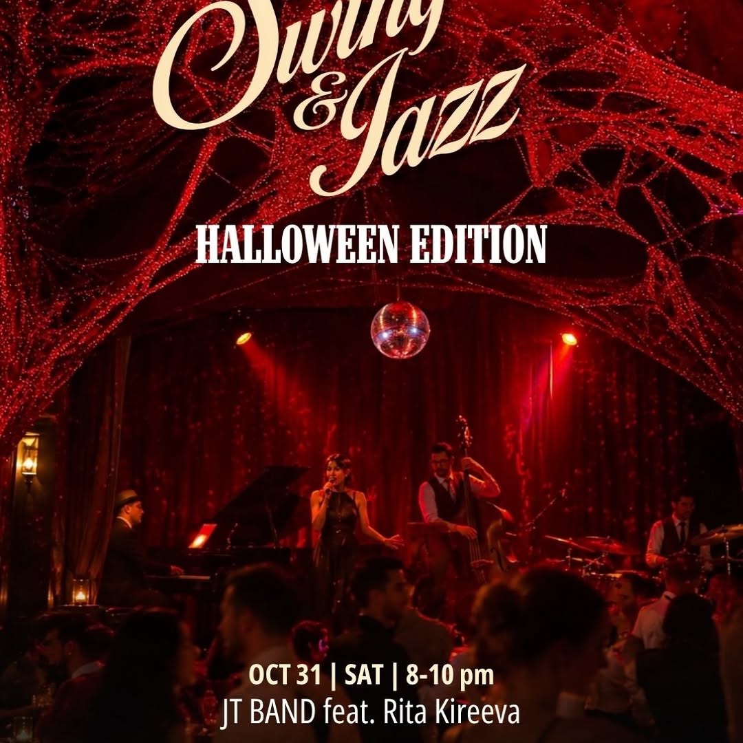 🎃 A little spooky, a little classy, and a whole lot of swing! 🕸️🎷