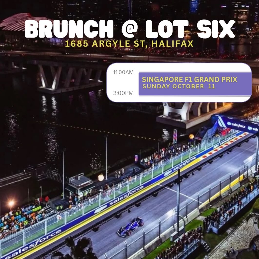 Who doesn’t love a mimosa with a side of Formula 1?🏁🍊✨