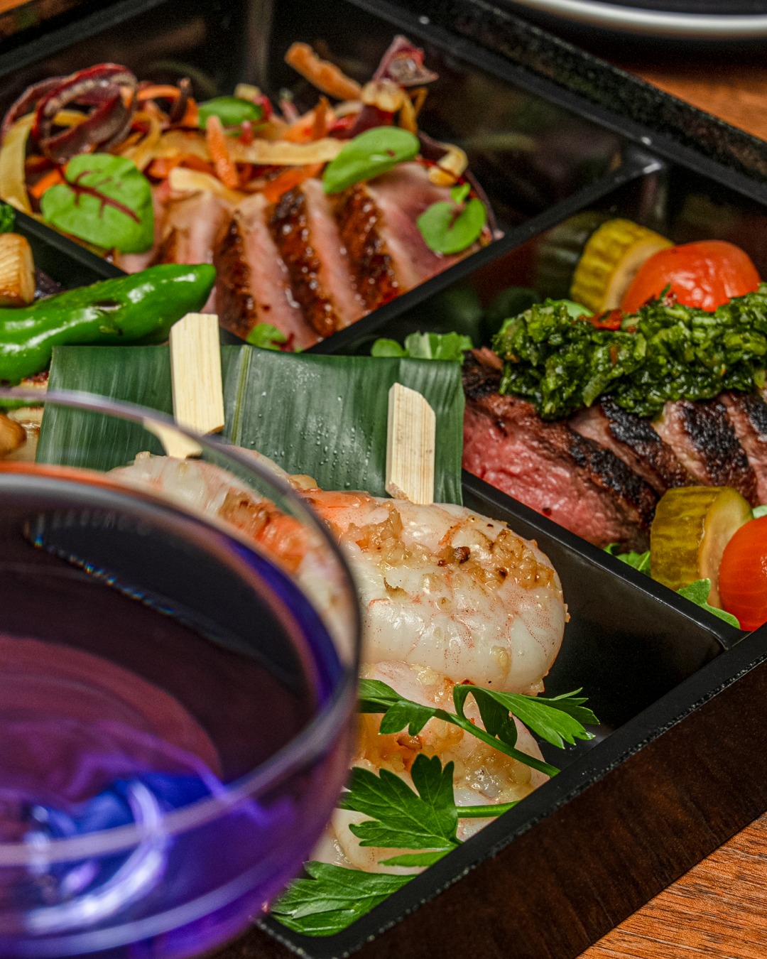 Bring home a feast for Thanksgiving! Two decadent tiers highlight favourites from our menu, from both the sushi bar and