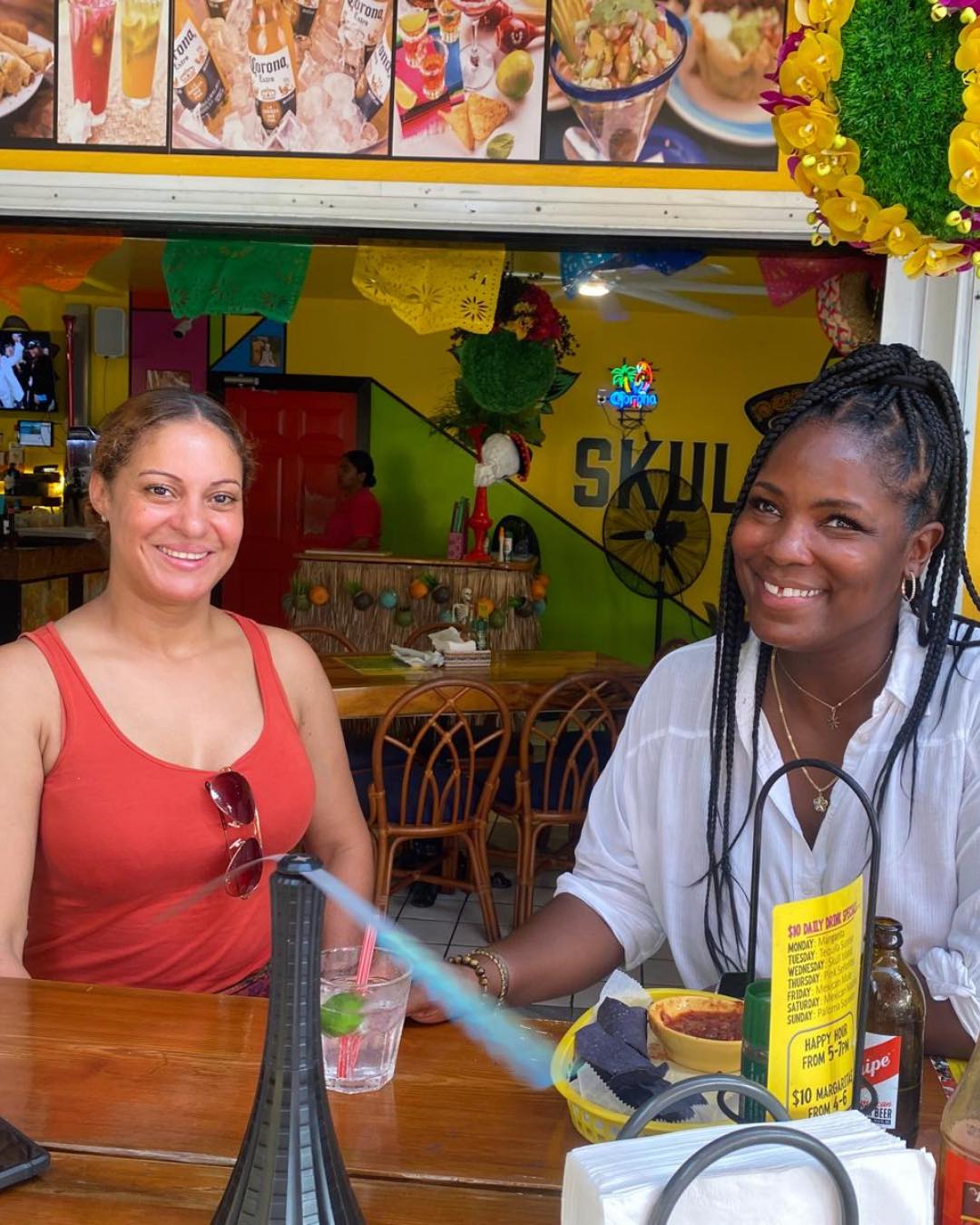 Friends who eat Mexican food together, stay together… or however the saying goes. 💀🪇