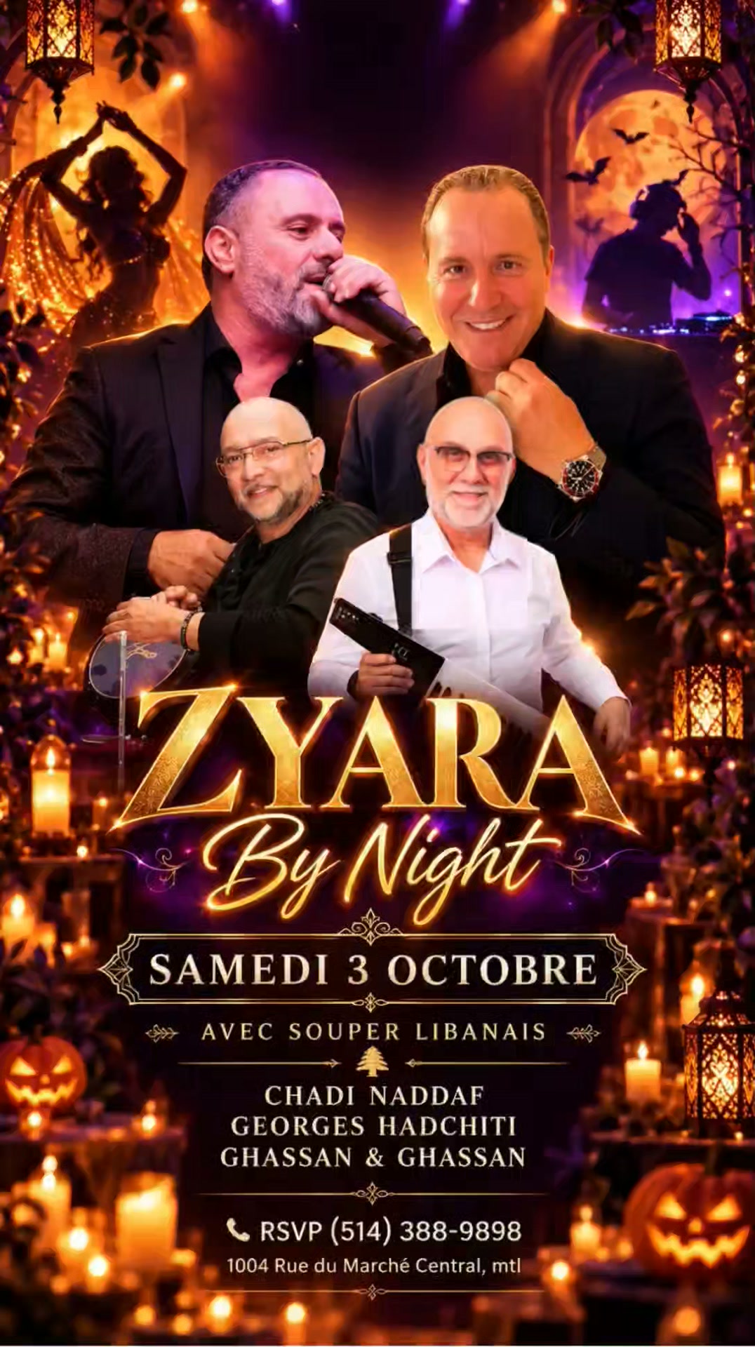 ✨ Zyara By Night – Samedi 3 octobre ✨