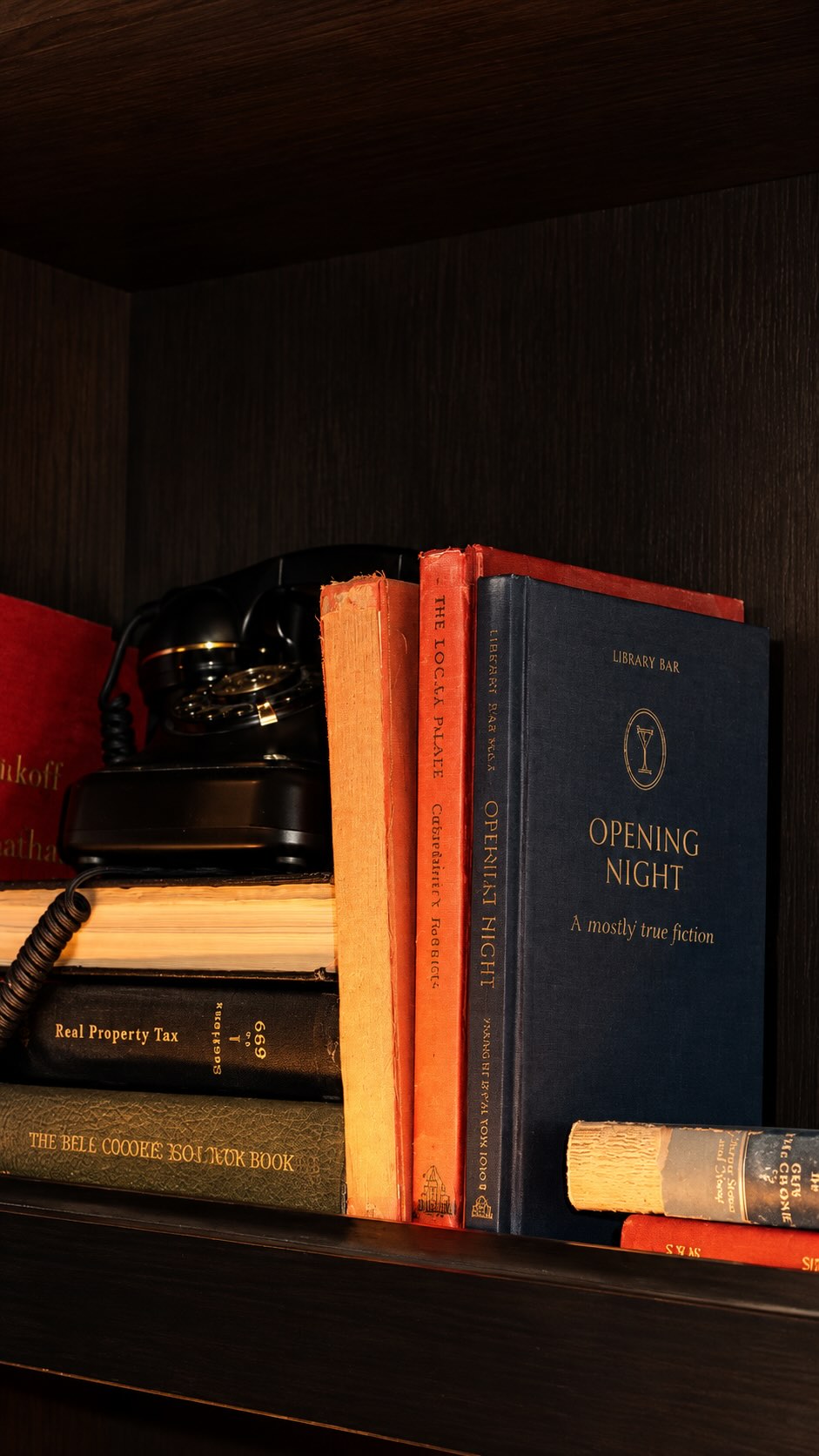 Every library has its first book. Every bar has its first drink.