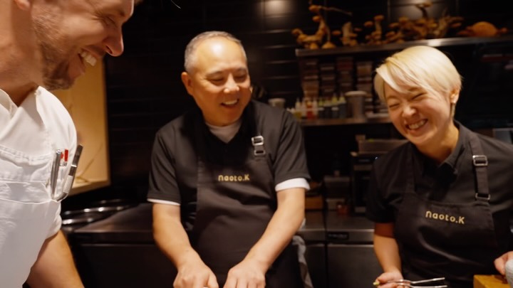 Chef Darren MacLean first met Chef Naoto Kishimoto in Tokyo, and was captured right away, by the precision of his cookin