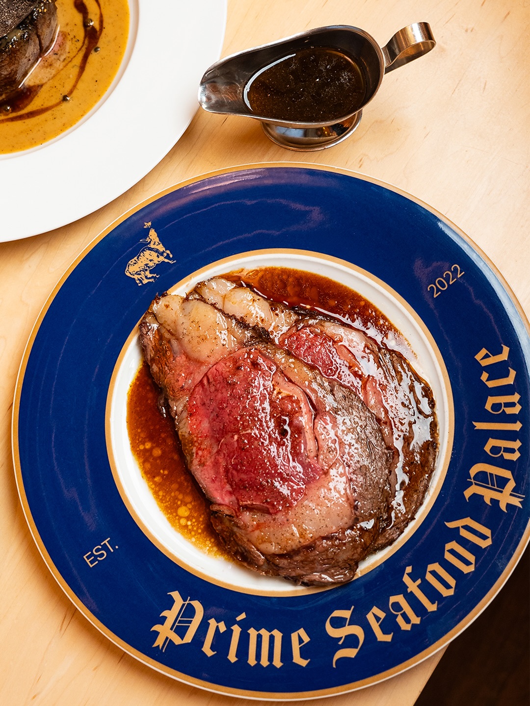 An elegant cut, served simply.