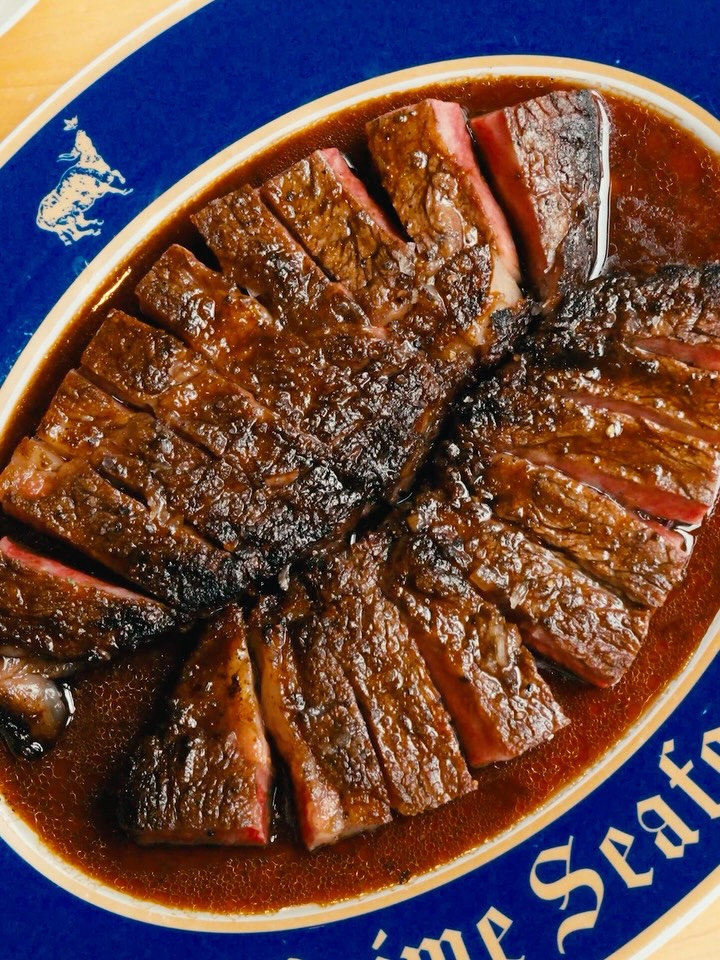 The kind of steak worth taking your time with.