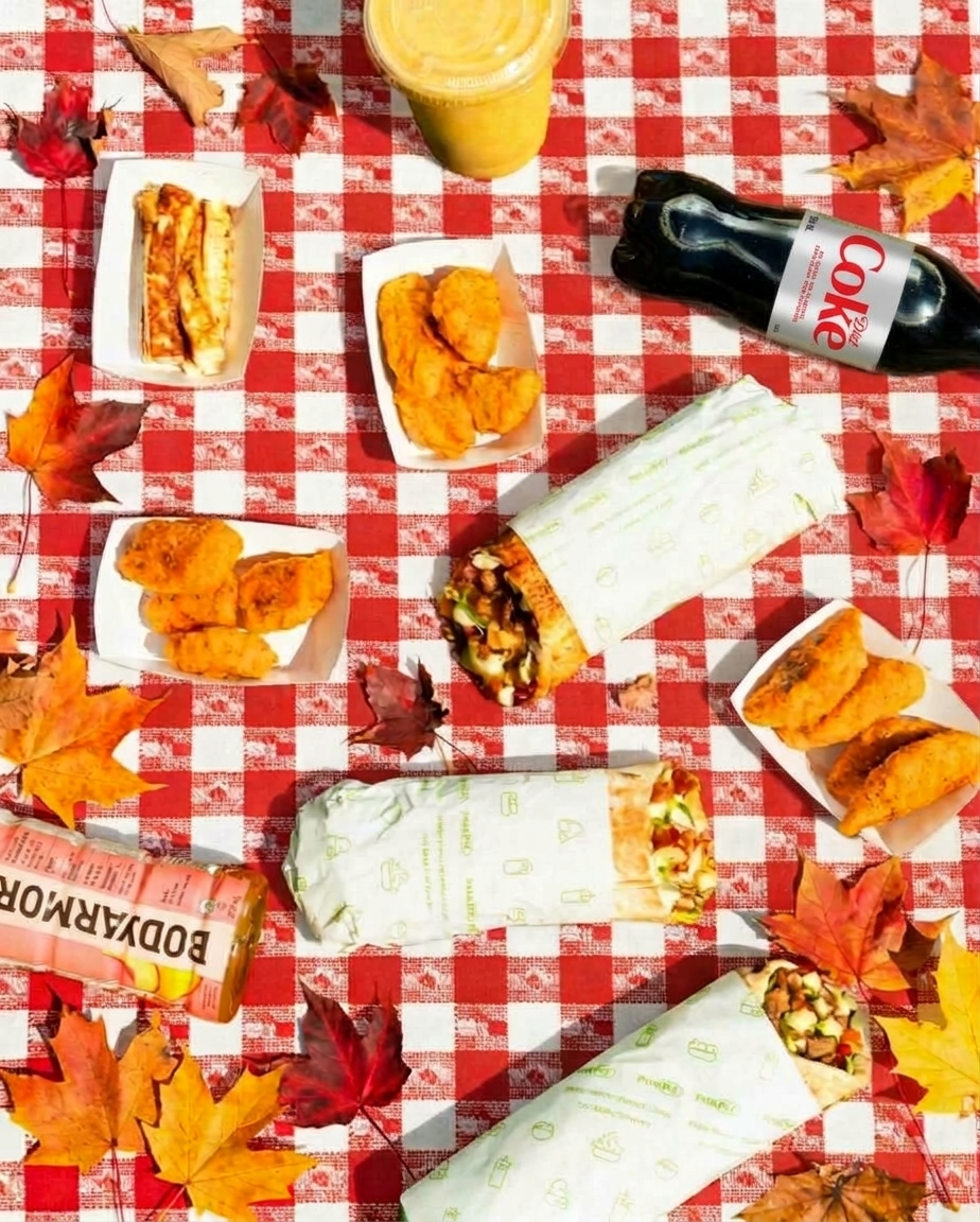 The autumn colours were the excuse. This picnic was the plan all along. 🍂