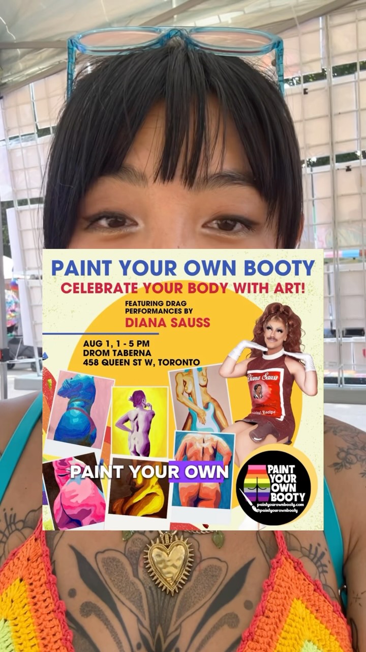 Link to tickets is in my bio! Or visit paintyourownbooty.com 🍑 can’t wait to see all your beautiful faces there!