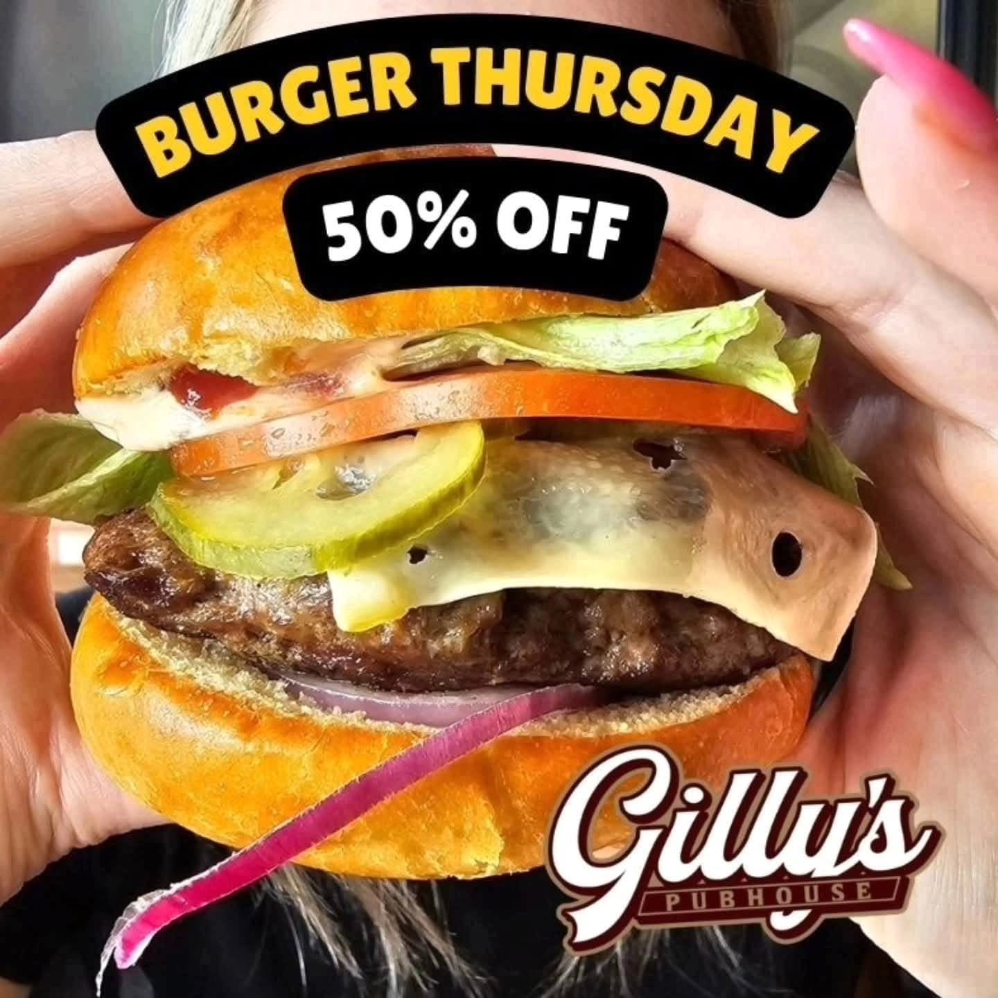 Burger lovers, today is your day! 🍔