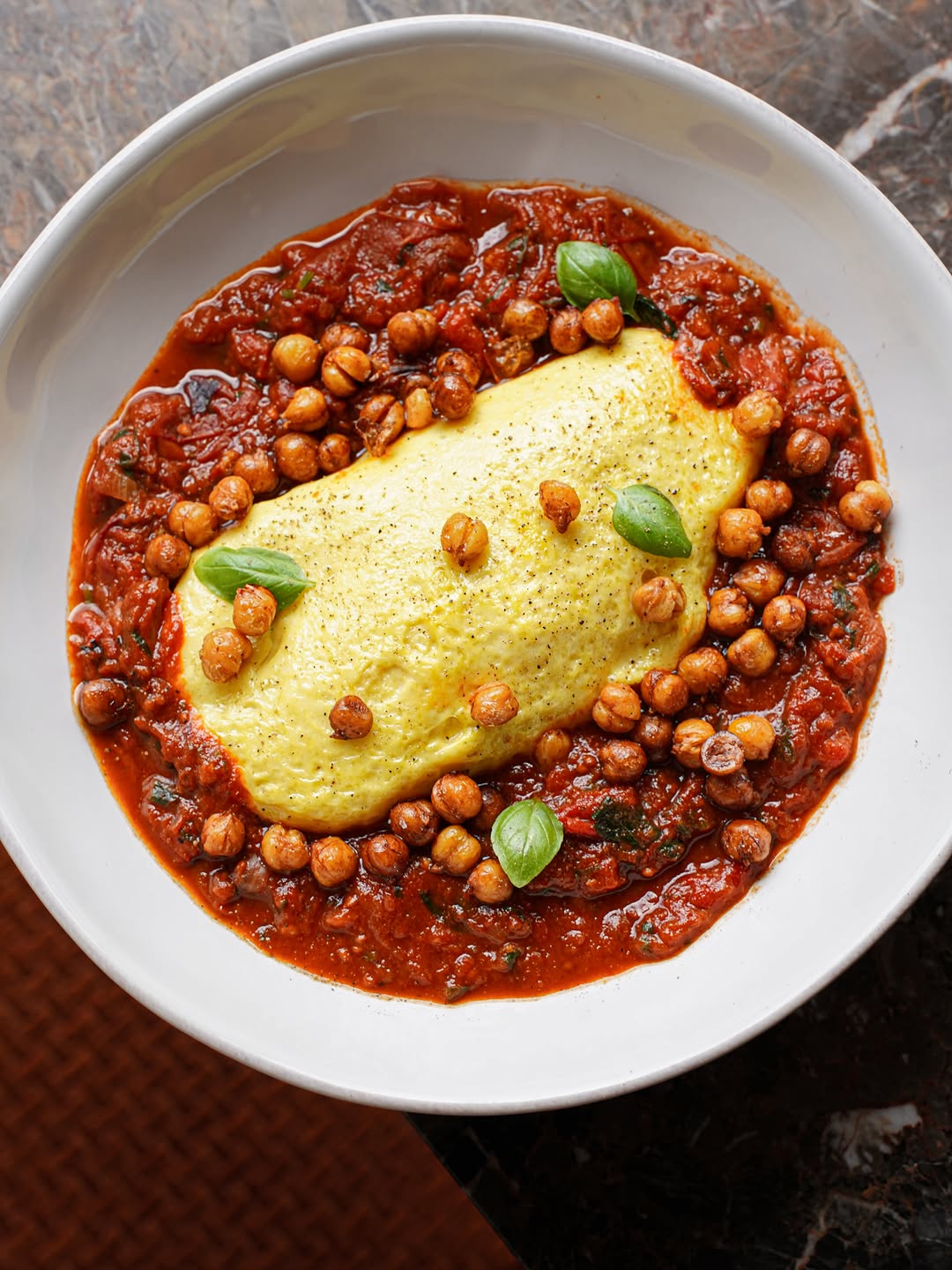 Plant-based eggs in purgatory. Your weekend brunch plans just got sorted.