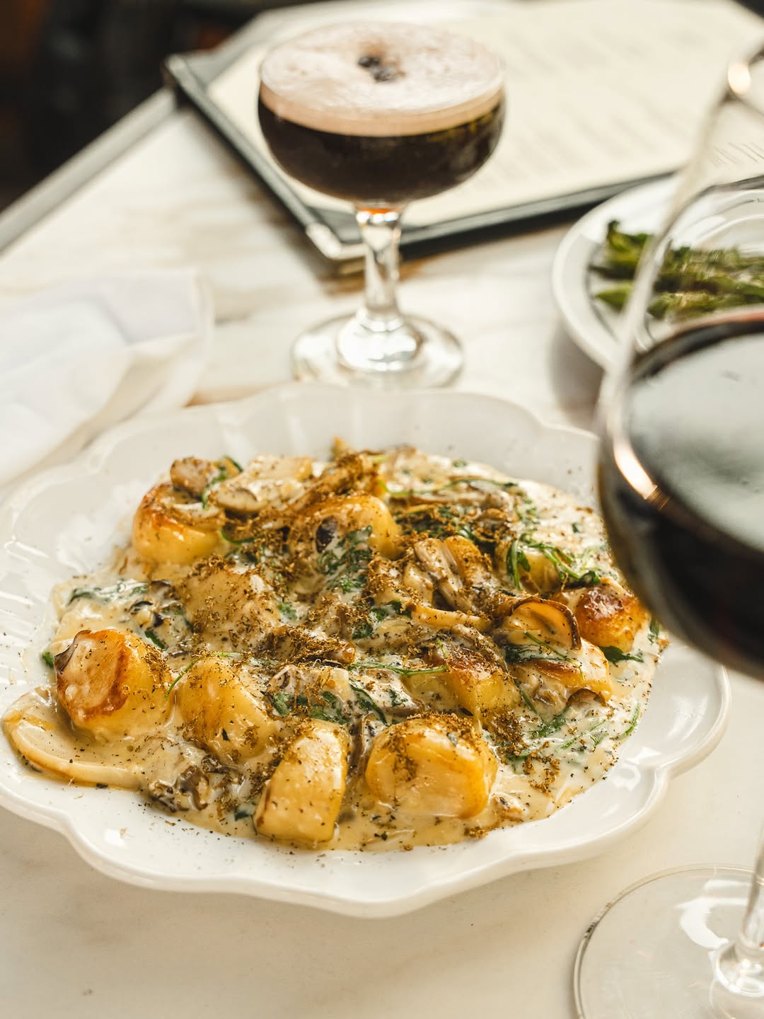 A little truffle never hurt, especially when it’s gnocchi 🍄🟫