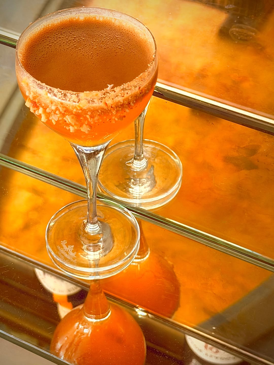 In honour of Singapore Nights menu featured all month long, this weekend’s feature cocktail was the Tanjong Gold at 1864