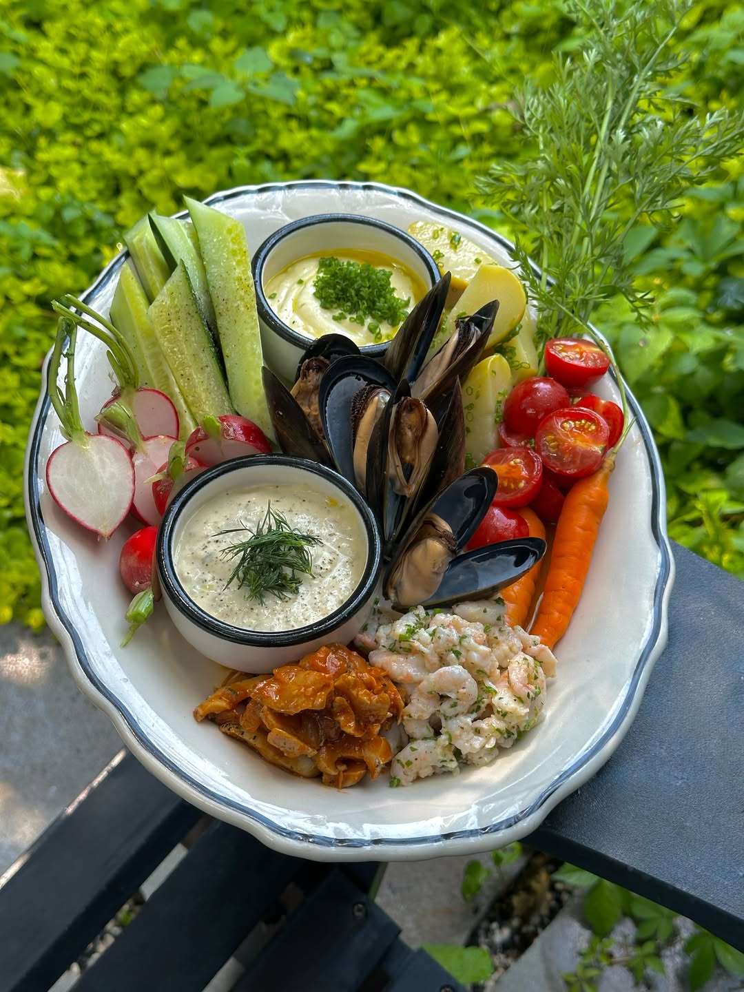 Aïoli autour du jardin