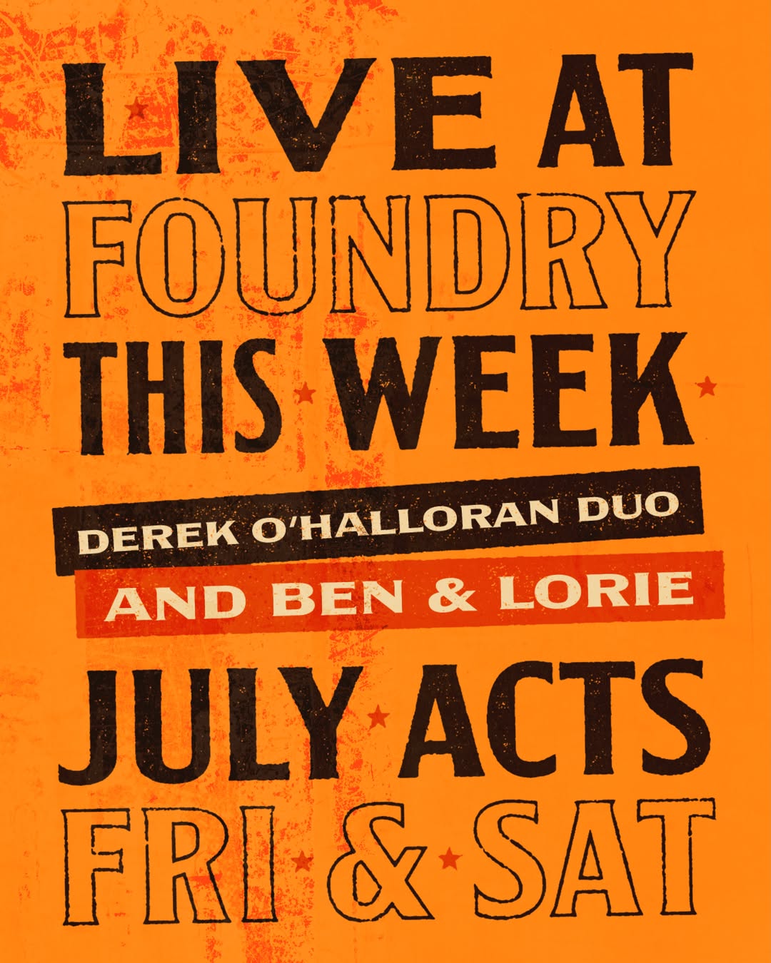 Live in The Tavern this weekend: 🎶🍻🍺🎶