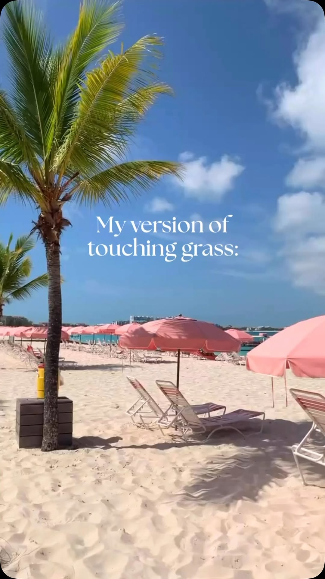 Our version of touching grass looks a little different... 🌊
