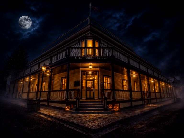 Ghosts and Gourmet is dinner with a side of ghost stories 👻🍽️