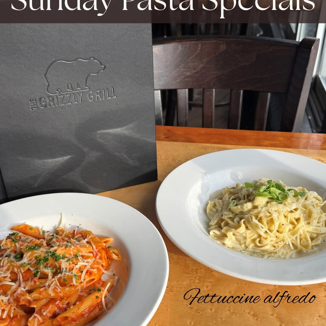 What better way to wrap up your weekend than with our delicious Sunday pasta specials?! 🍝