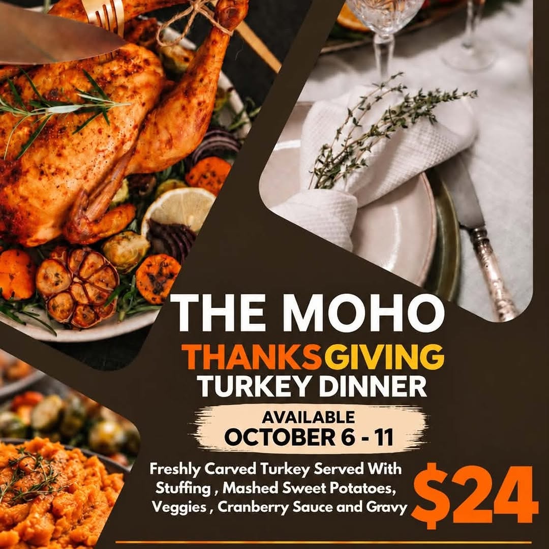 🦃 THANKSGIVING DINNER STARTS TODAY!