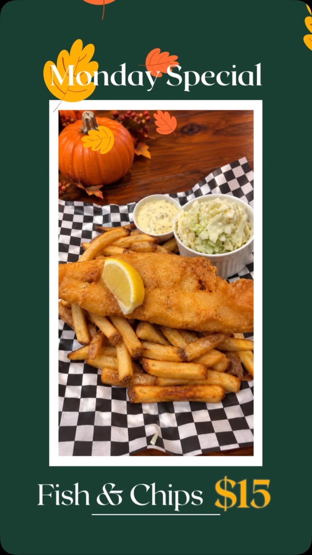 🍂 Cooler days, classic comfort food.