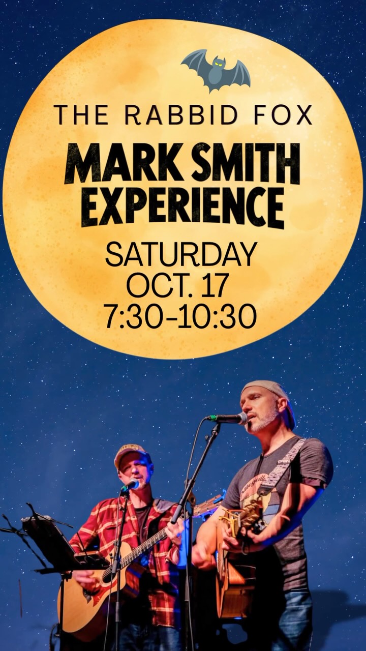 Join us this Saturday for a great night of pop/rock favourites! 🎶 Local favourites are bringing a special acoustic set