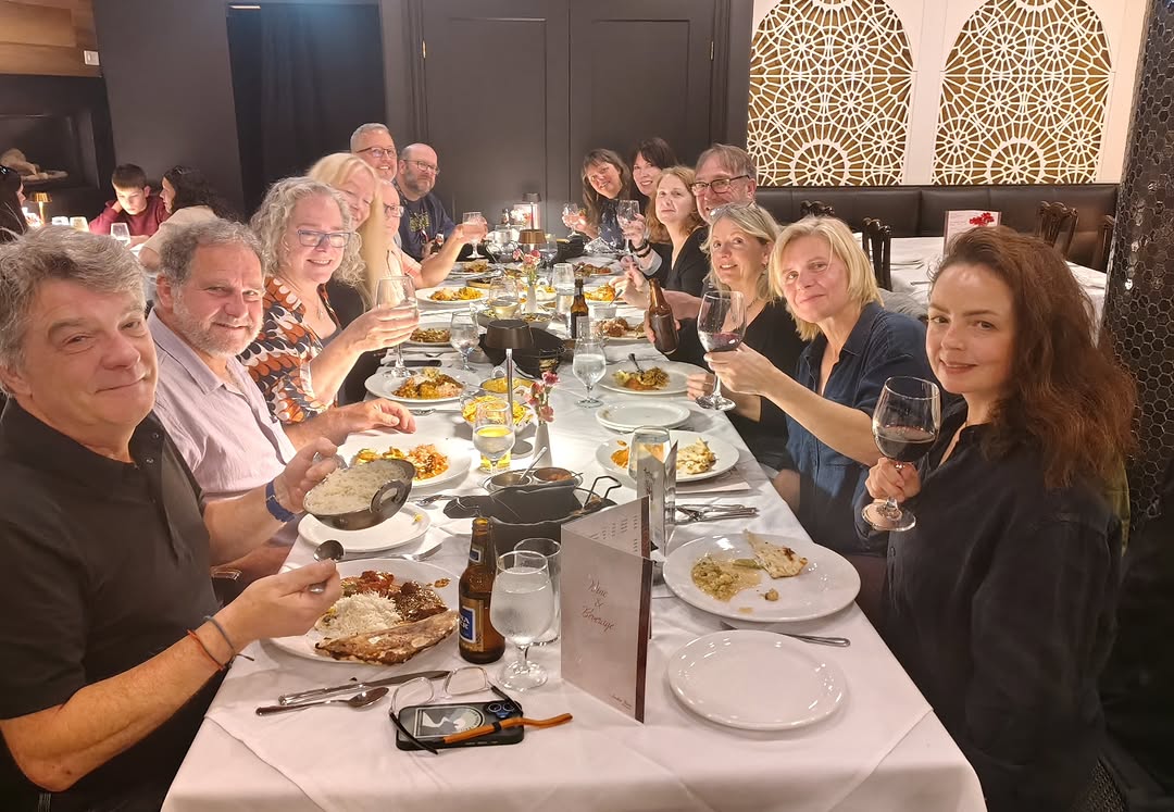 Shoutout to India Gate Restaurant for hosting our group and keeping the delicious dishes coming!
