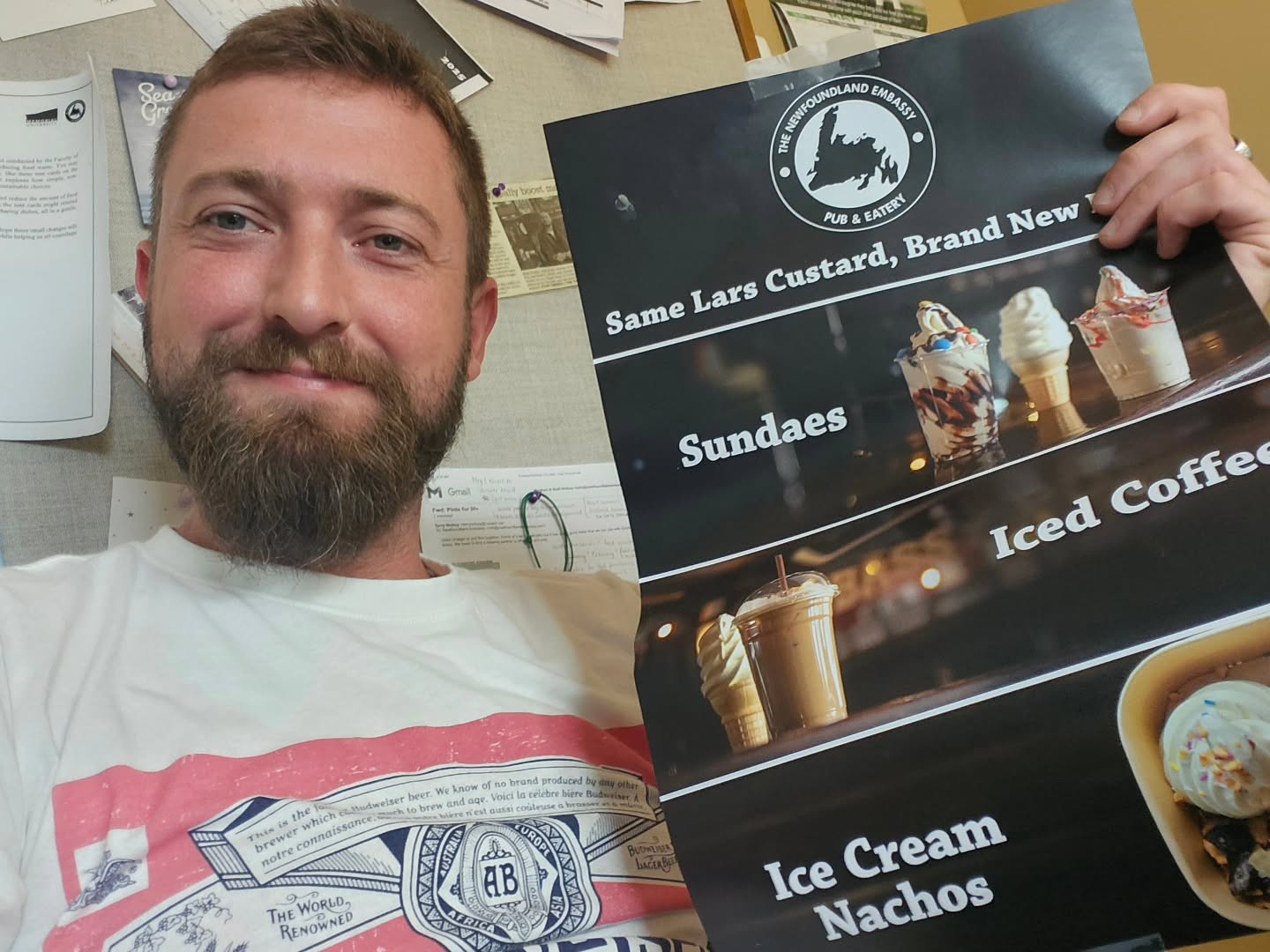 Bys. Come by today to beat the heat. We've got Lars cones going strong today. 👏