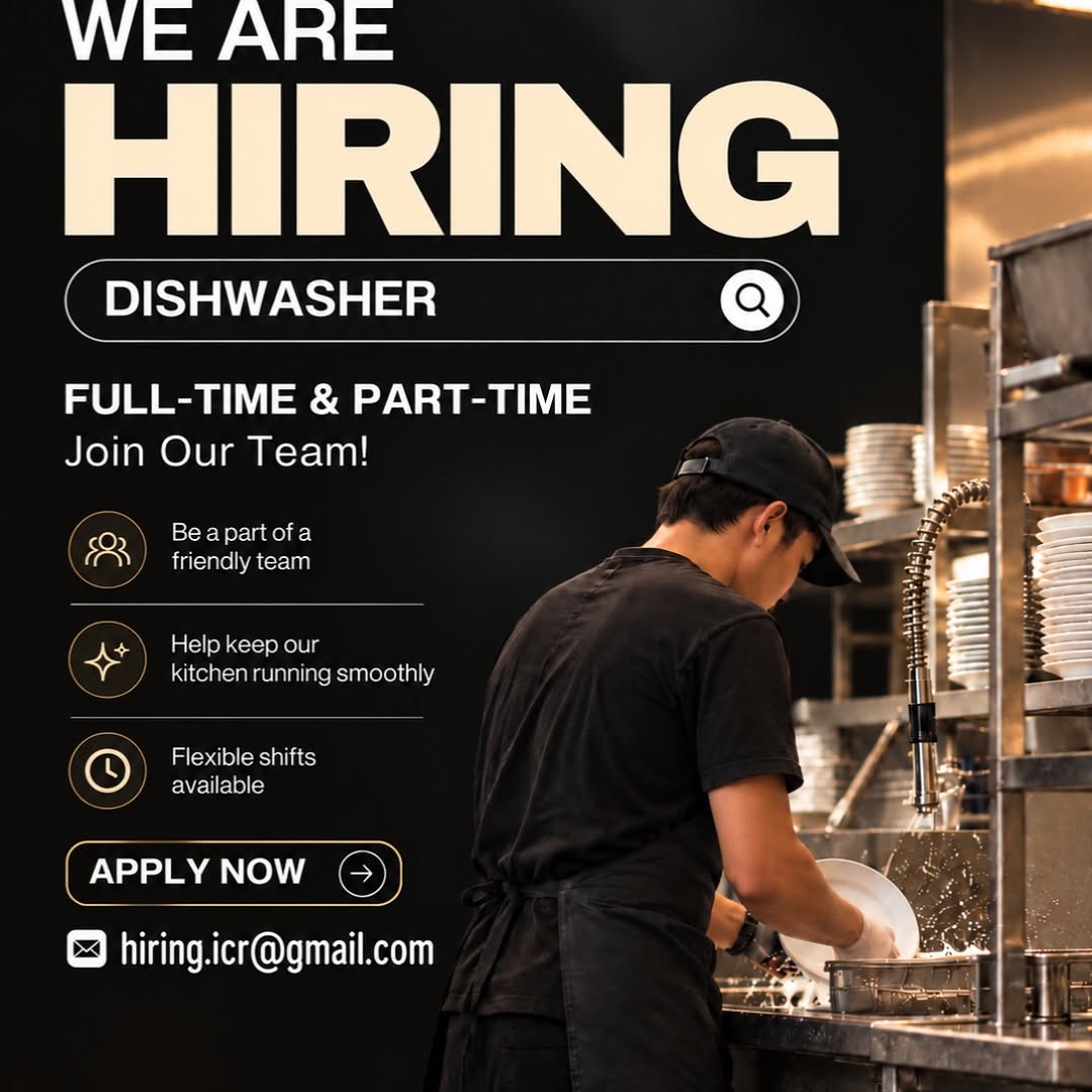 📢 WE’RE HIRING at Sip N Dine! 🍽️