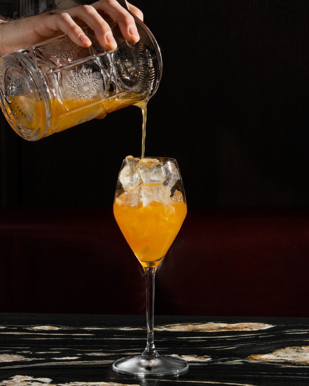 The art of a well-crafted cocktail, poured with intention. Settle in at Writers Room Bar, where every pour invites you t