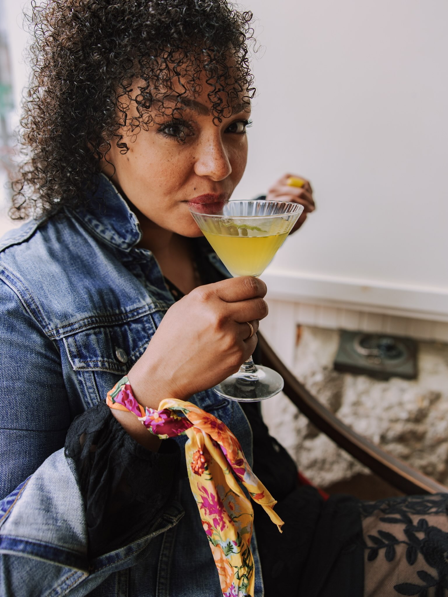After the rain martini