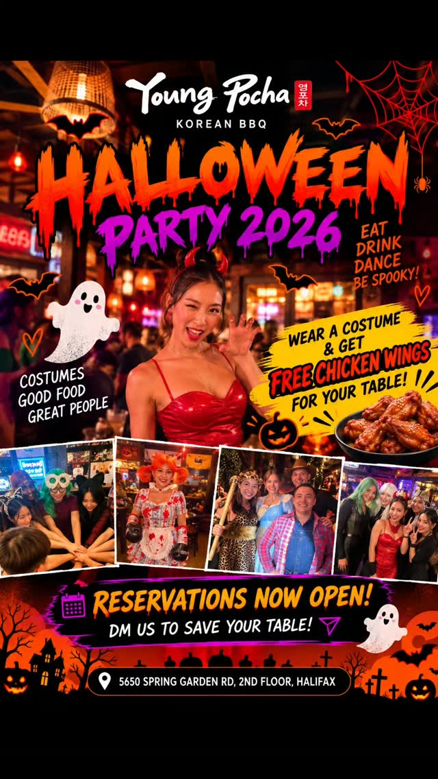 🎃👻 YOUNG POCHA HALLOWEEN PARTY 2026! 👻🎃